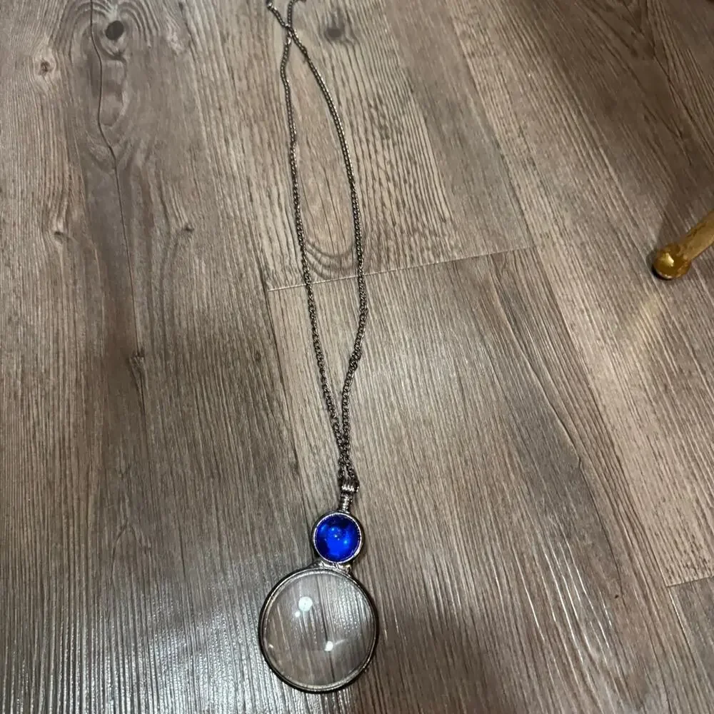 Magnifier glass necklace - Picture 6 of 6